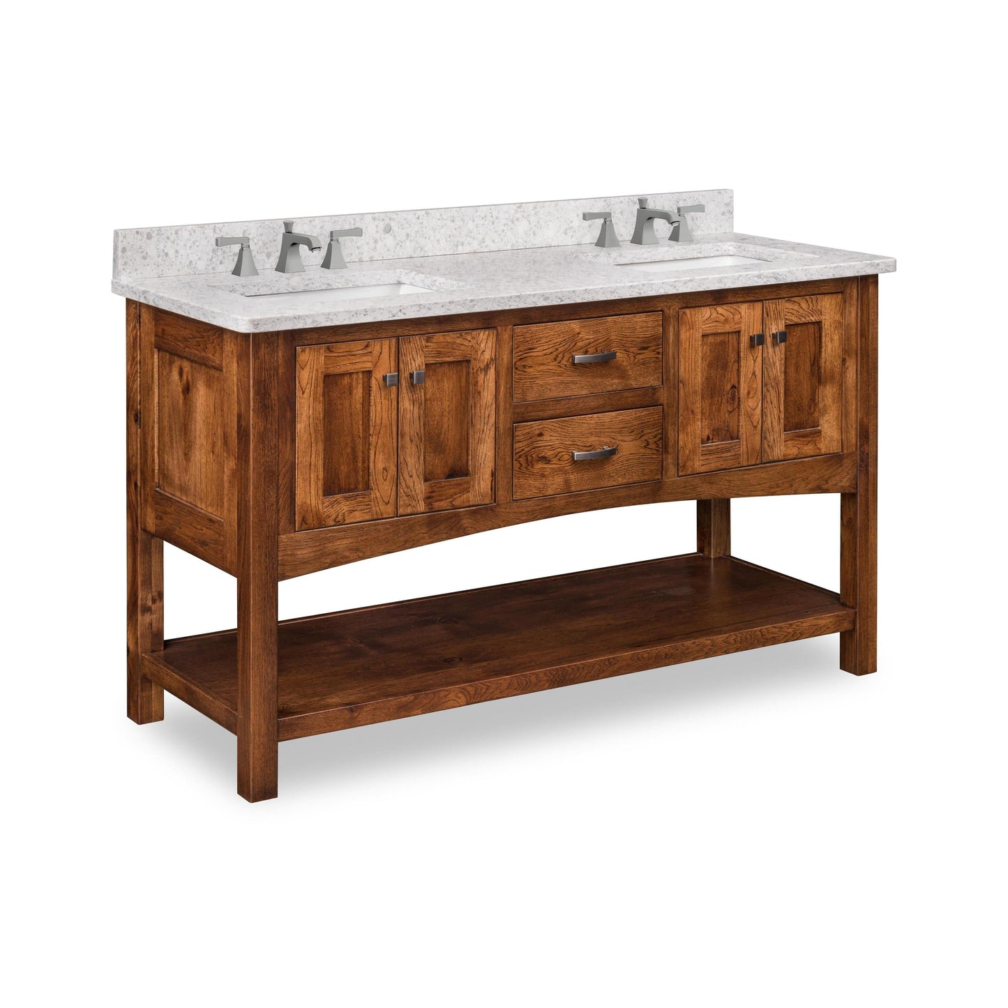 Brookville 60" Double Vanity With Top