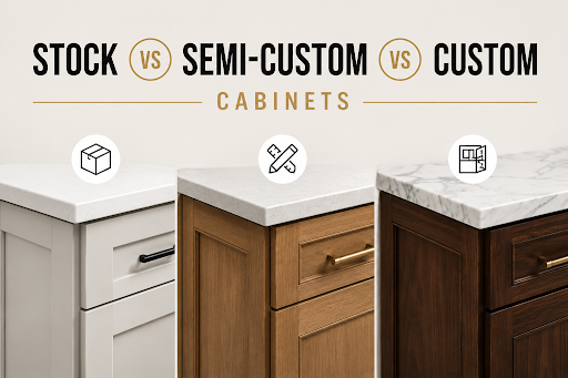 Stock vs Custom vs Semi Custom Cabinets: Price Breakdown