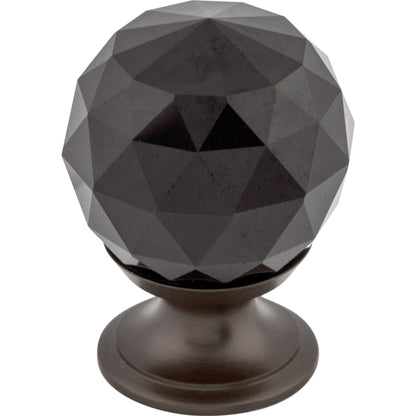 Crystal & Additions Black Crystal Knob