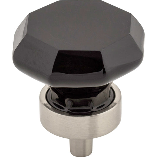Crystal & Additions Black Octagon Crystal Knob