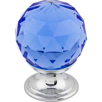 Crystal & Additions Blue Crystal Knob