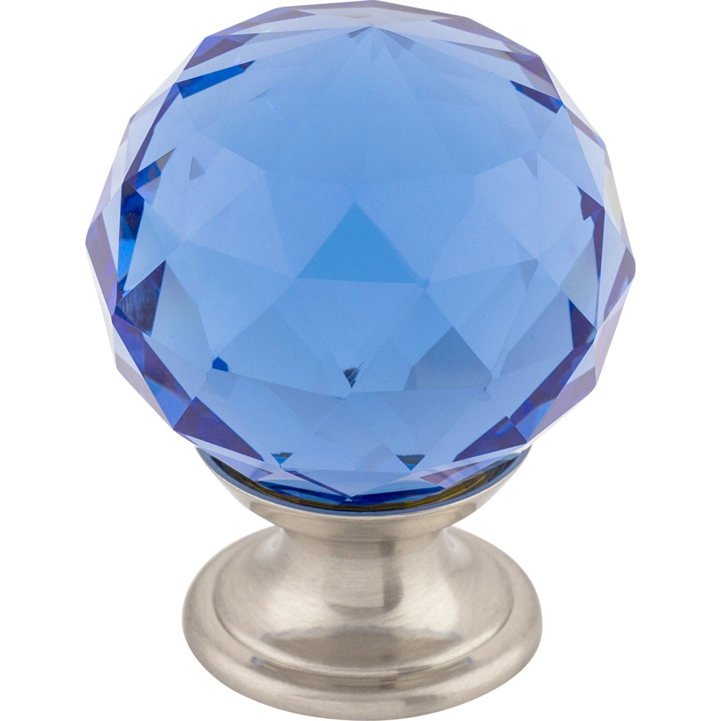 Crystal & Additions Blue Crystal Knob