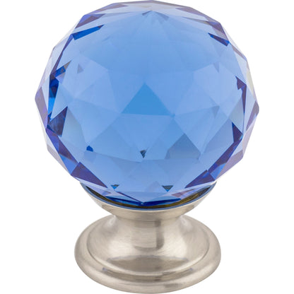 Crystal & Additions Blue Crystal Knob