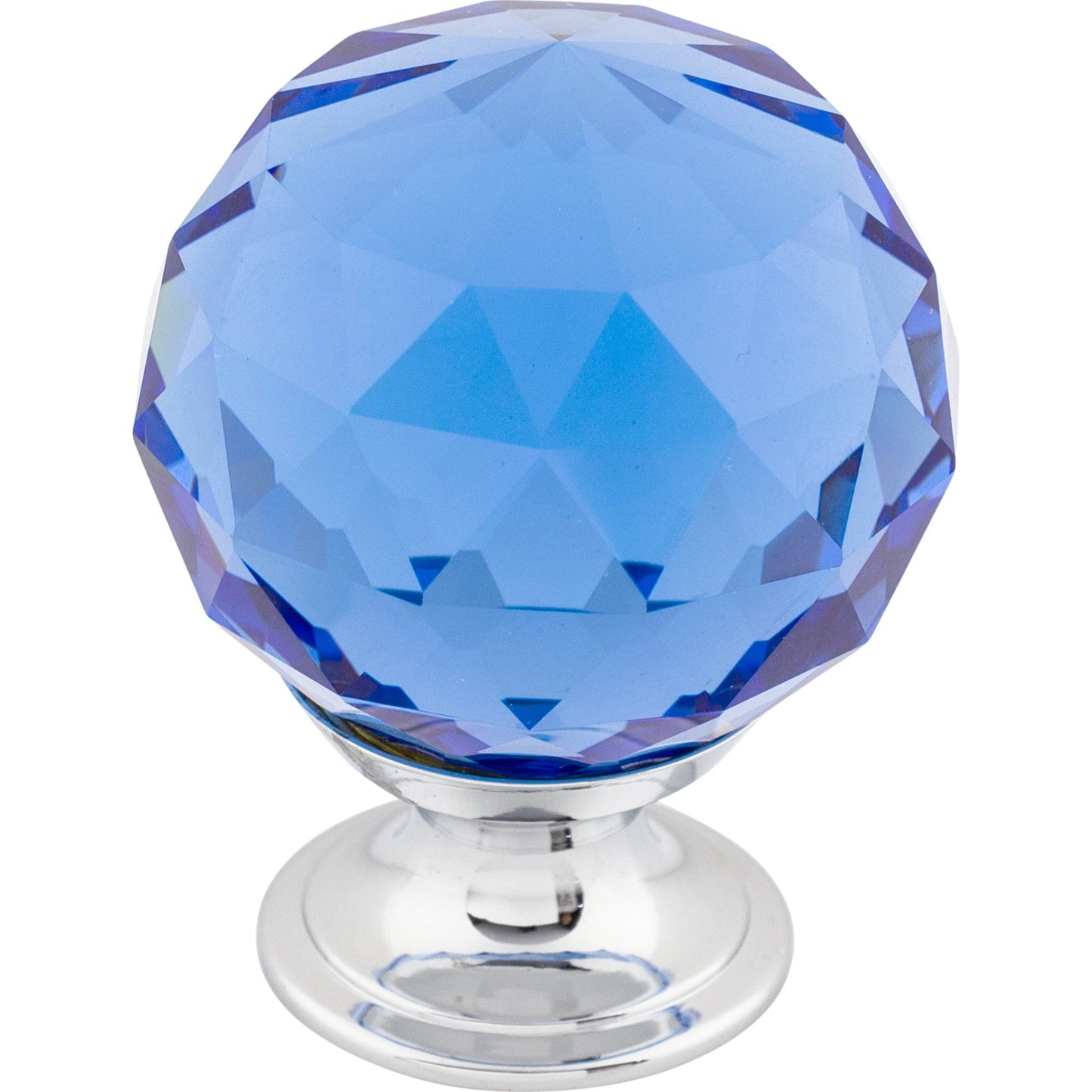Crystal & Additions Blue Crystal Knob