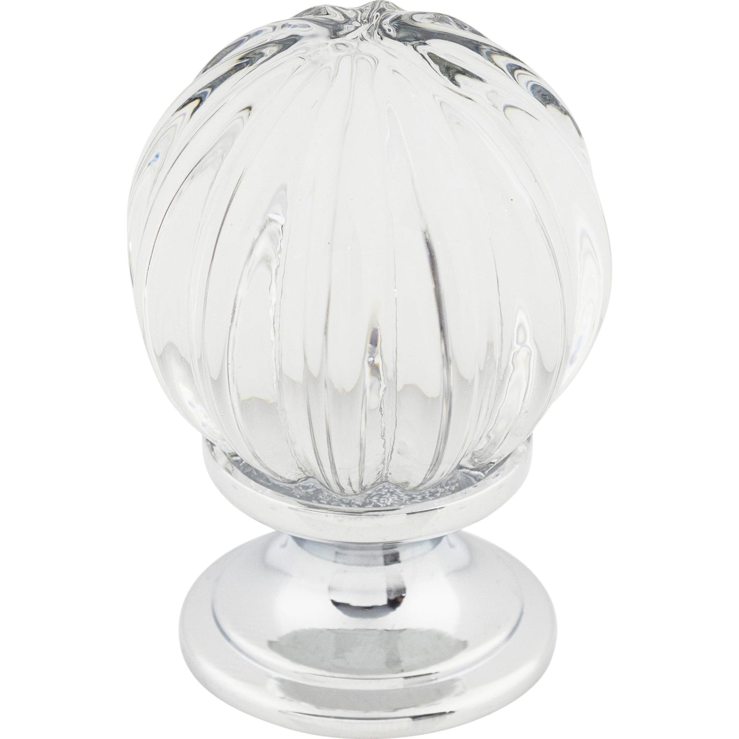 Crystal & Additions Clear Melon Crystal Knob