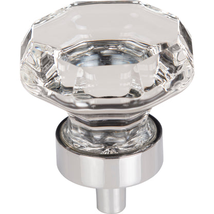Crystal & Additions Clear Octagon Crystal Knob