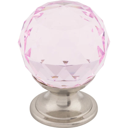 Crystal & Additions Pink Crystal Knob