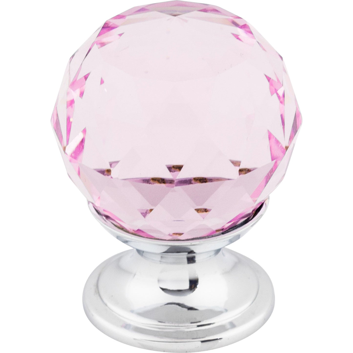 Crystal & Additions Pink Crystal Knob