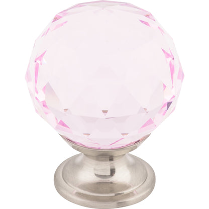 Crystal & Additions Pink Crystal Knob