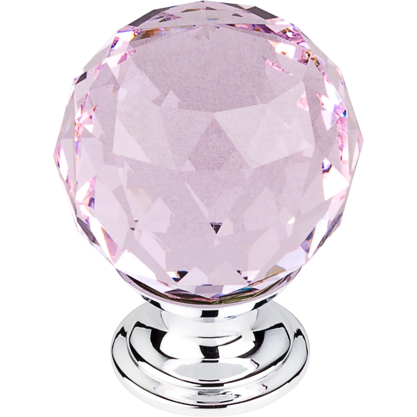 Crystal & Additions Pink Crystal Knob