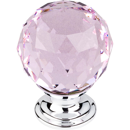 Crystal & Additions Pink Crystal Knob