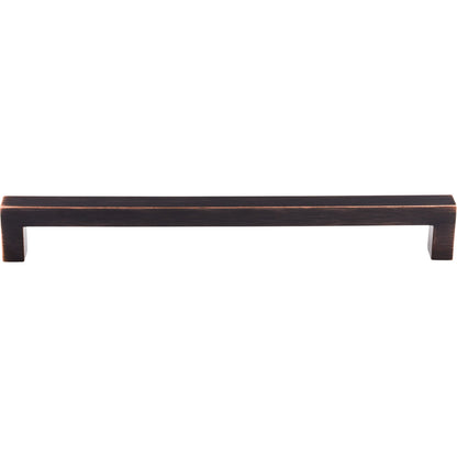 Ash Gray & Honey Bronze Square Appliance Pull
