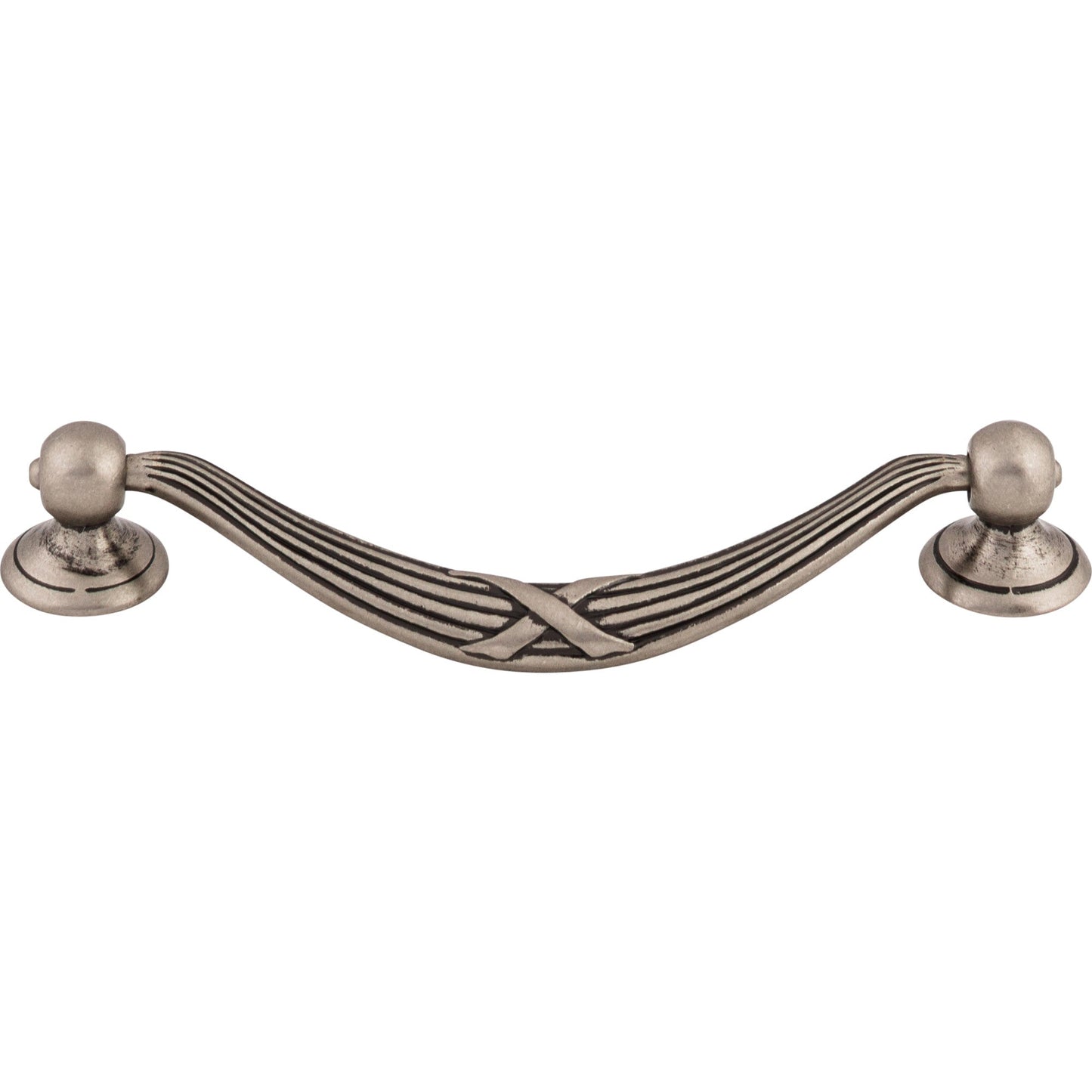 Edwardian Ribbon & Reed Drop Pull