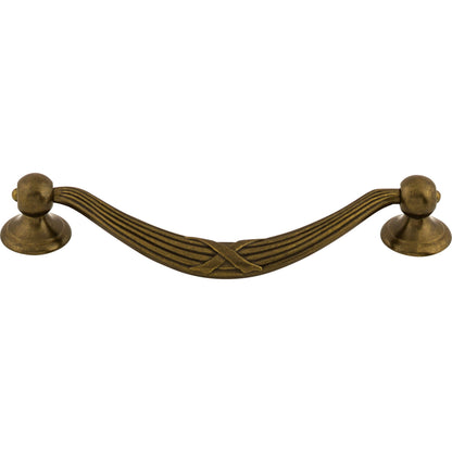 Edwardian Ribbon & Reed Drop Pull