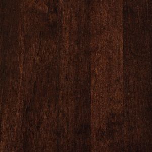 Burnt Umber stain on brown maple