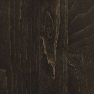 Dark Knight stain on brown maple