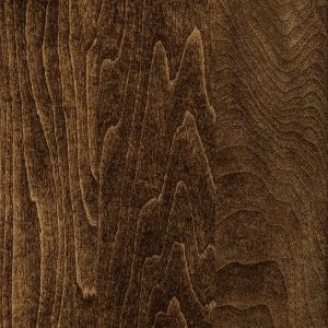 Earthtone stain on brown maple