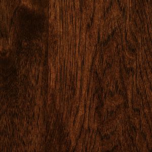 Burnt Umber stain on hickory