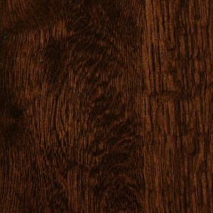 Burnt Umber stain on quartersawn white oak